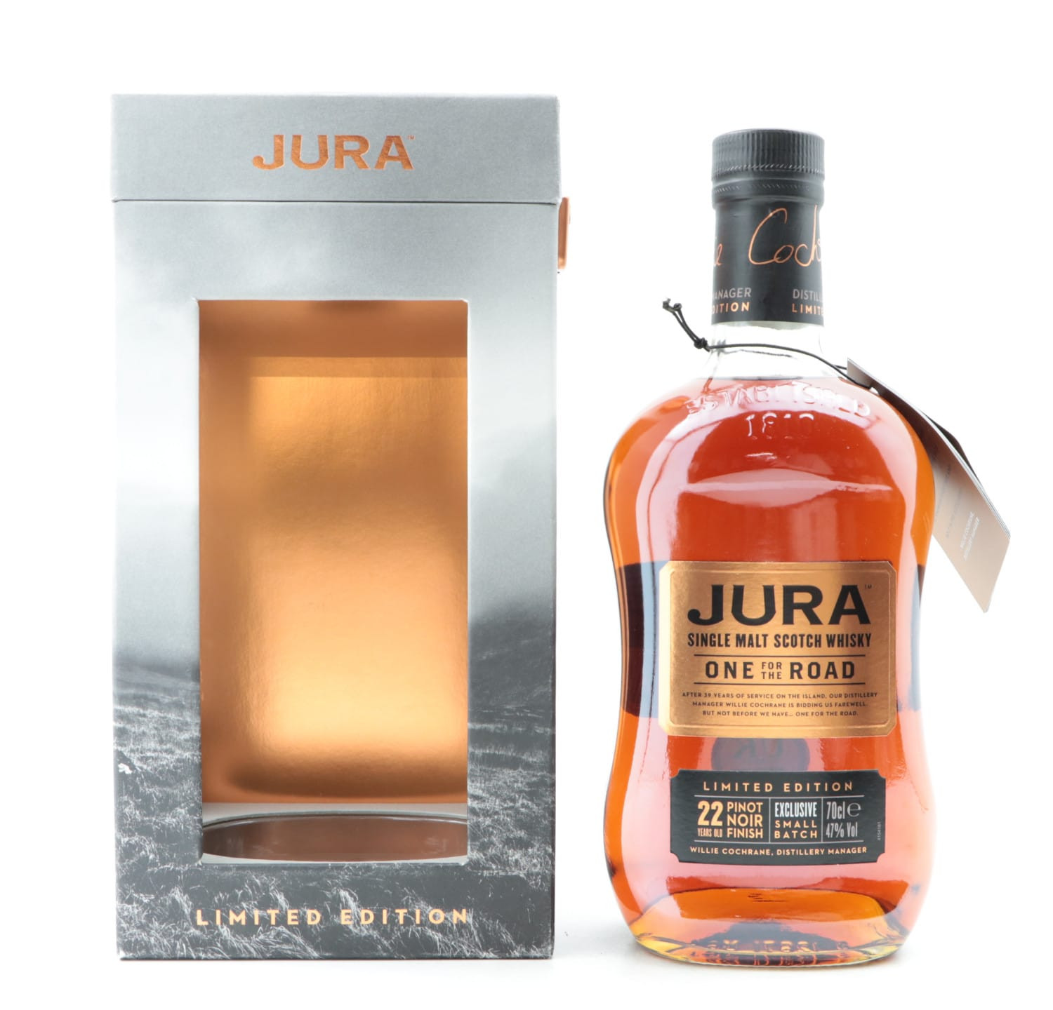 Jura 22 Year Old One For The Road 70cl 47% Whisky