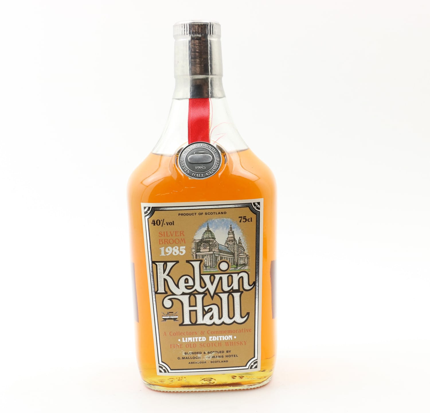 Kelvin Hall 1985 Silver Broom Curling 75cl 70cl 46% Whisky 