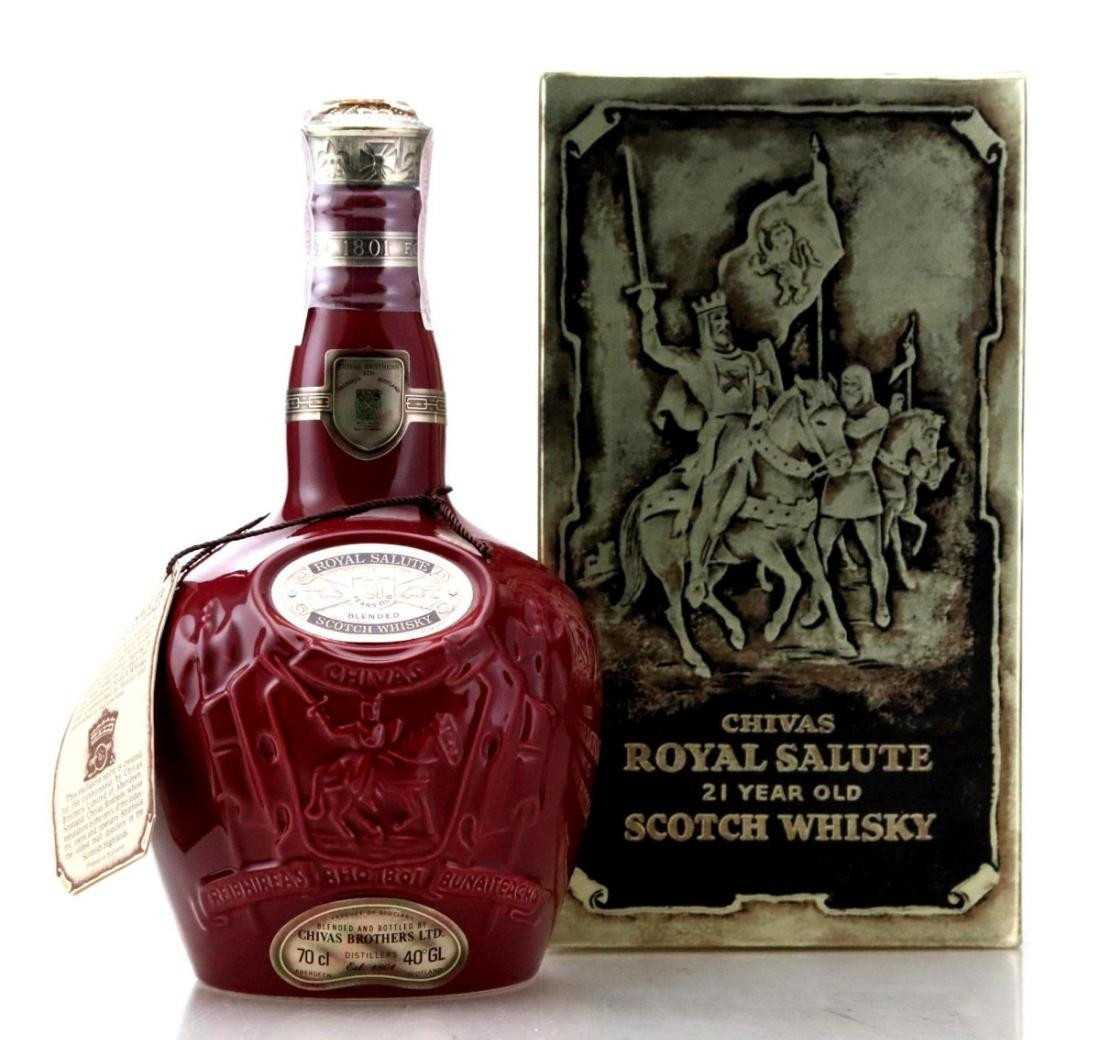 Royal Salute 21 Year Old Scotch Whisky – Ruby Flagon 70cl 40% Whisky