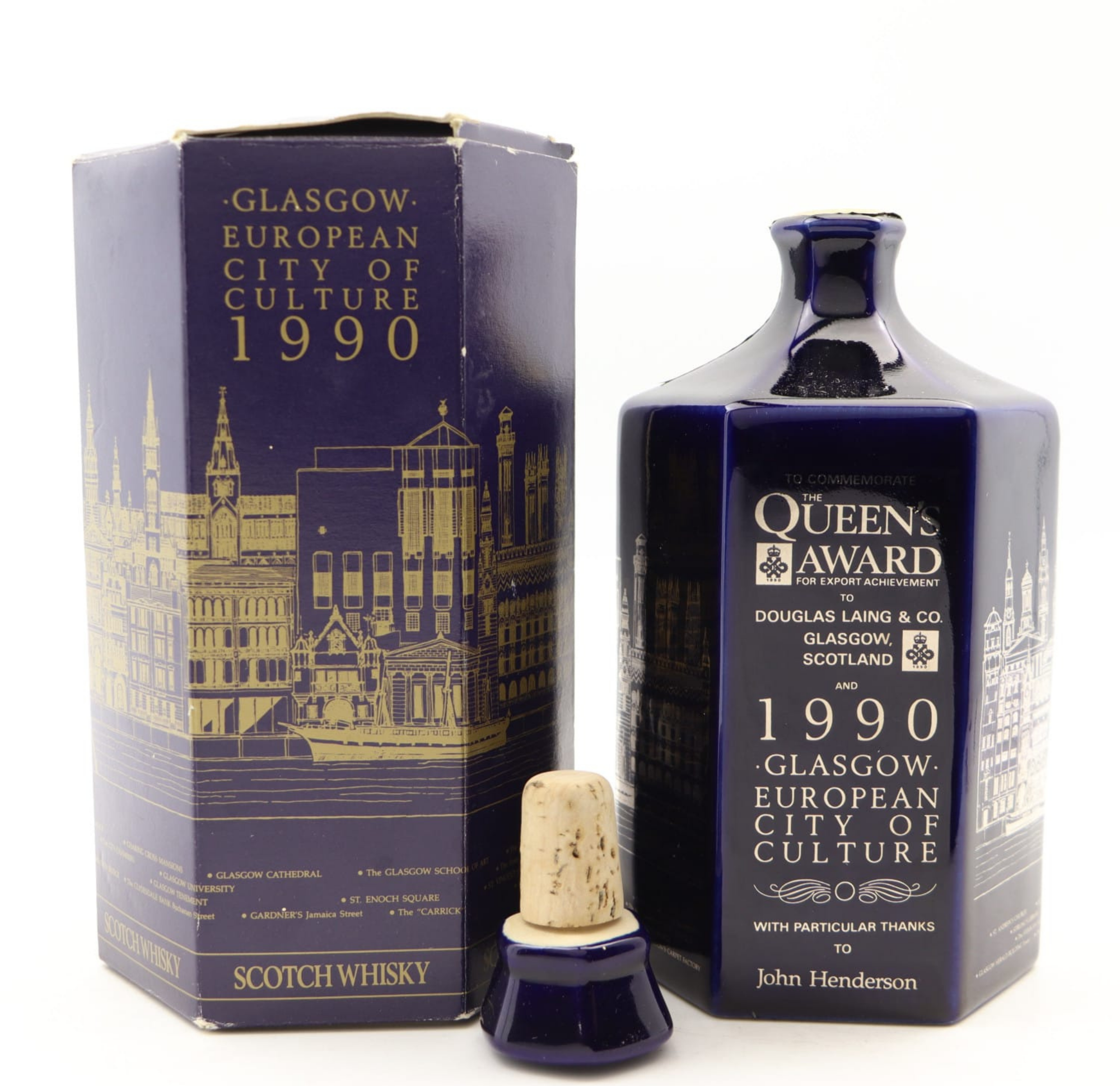Douglas Laing Glasgow European City Of Culture 1990 75cl 40% Blended Scotland Whisky 