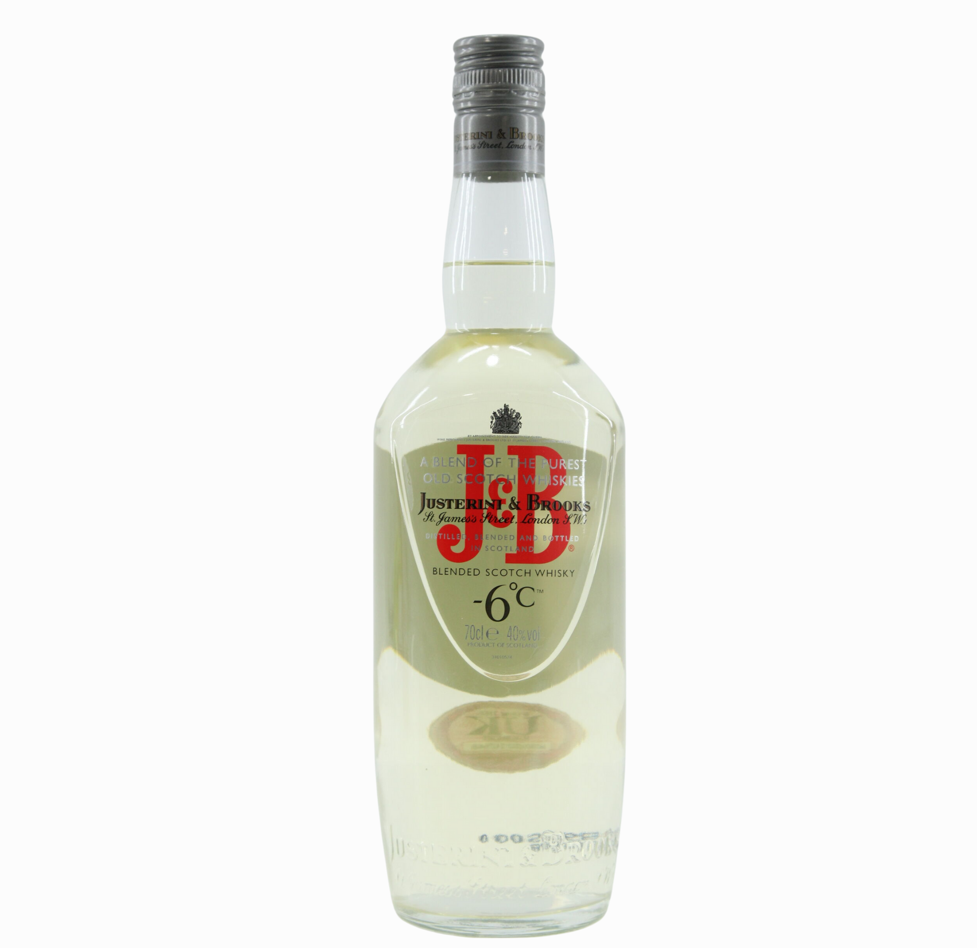 J&B -6° C 70cl 70cl 40% Scotland Whisky