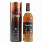 Glenfiddich 15 Year Solera (Old Bottling) 1lt – whisky bottle