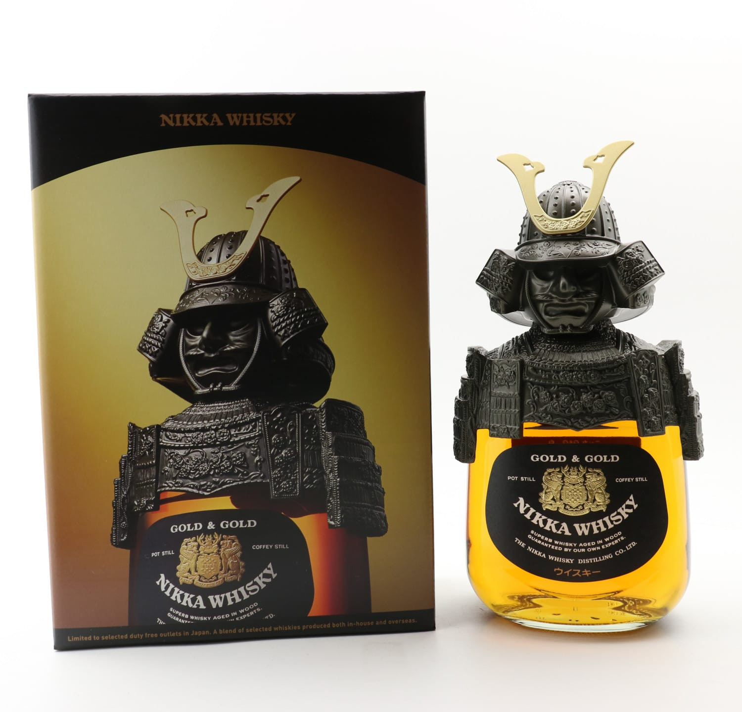 Nikka Gold & Gold Samurai 75cl (Plastic Samurai) 75cl 43% Whisky