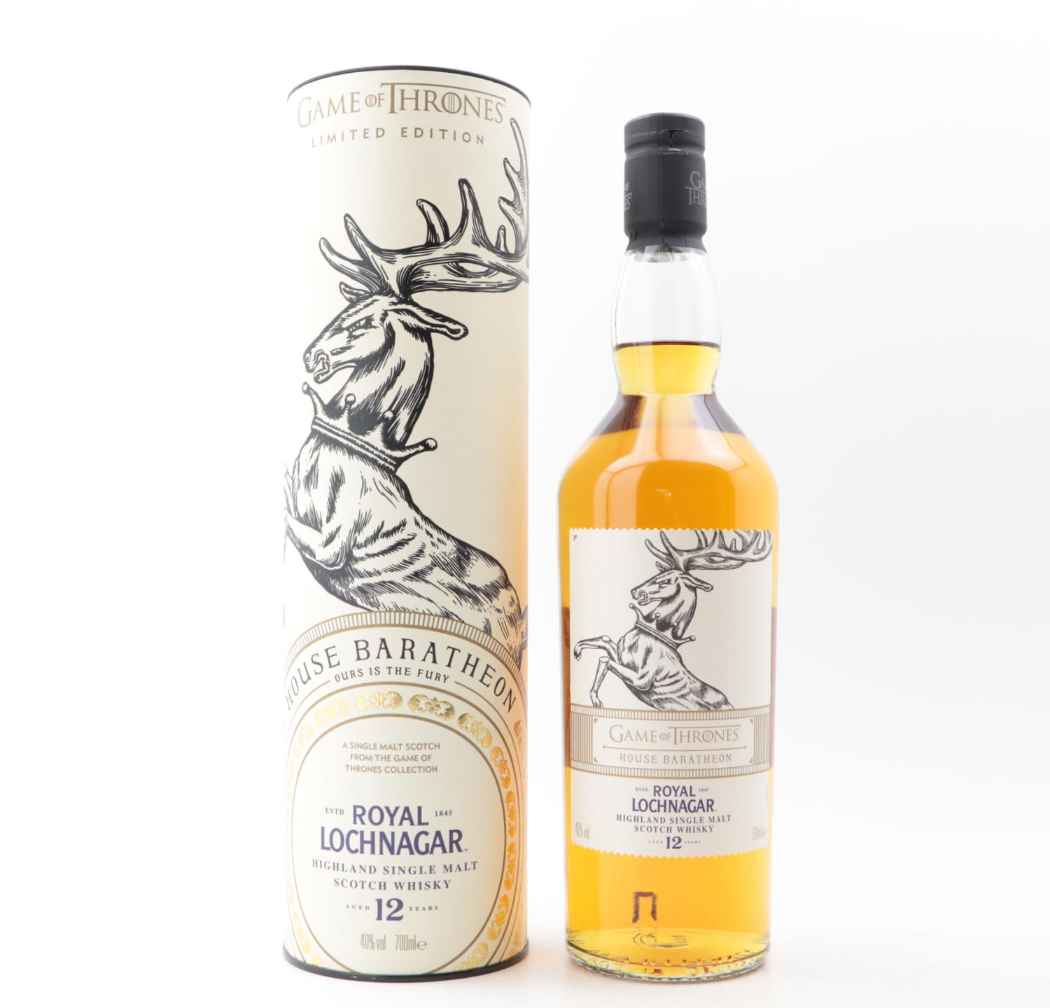 Royal Lochnagar 12 Year Old Game of Thrones ‘House Baratheon’ 70cl 40% Whisky 
