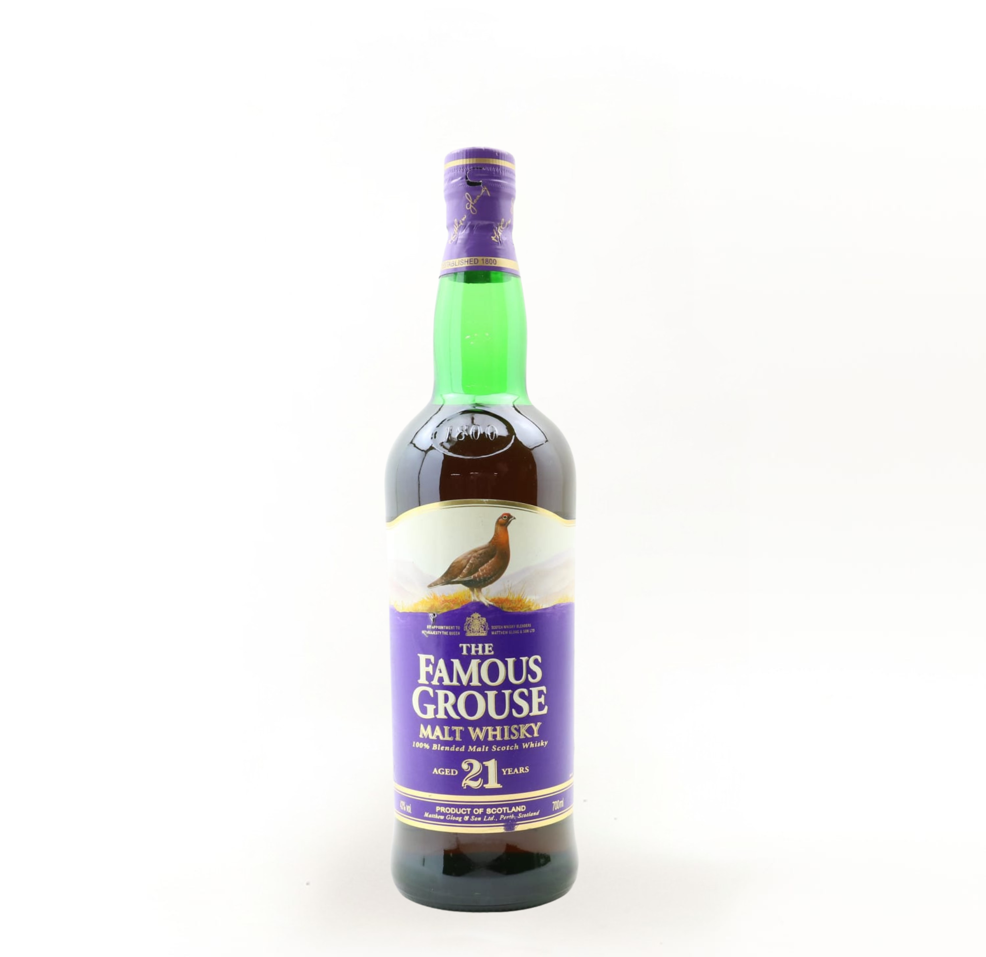 Famous Grouse 21 Year Old â Famous Grouse whisky bottle