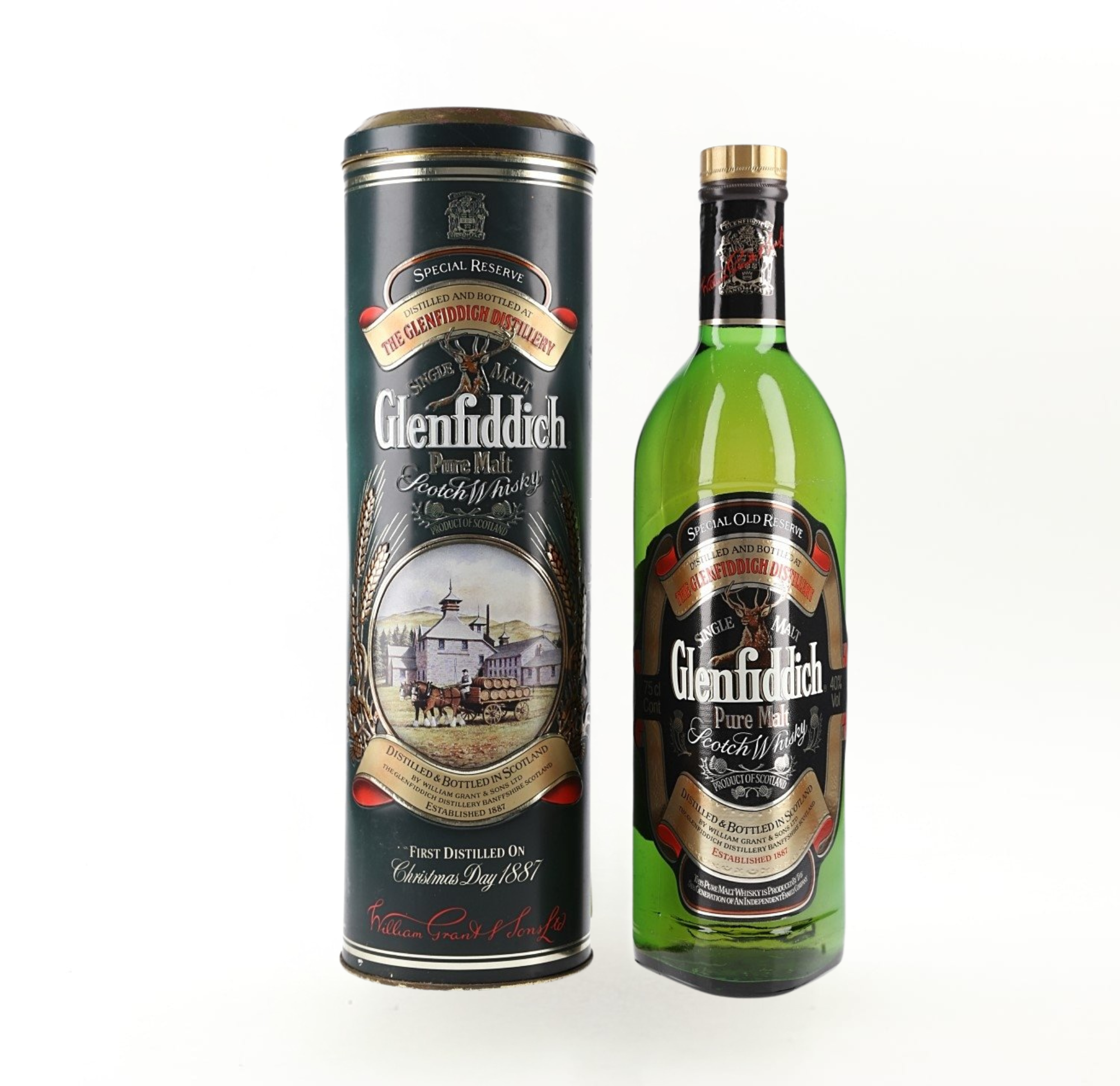 Glenfiddich Special Old Reserve Pure Malt 1980s 70cl 40% Scotland Speyside Whisky 