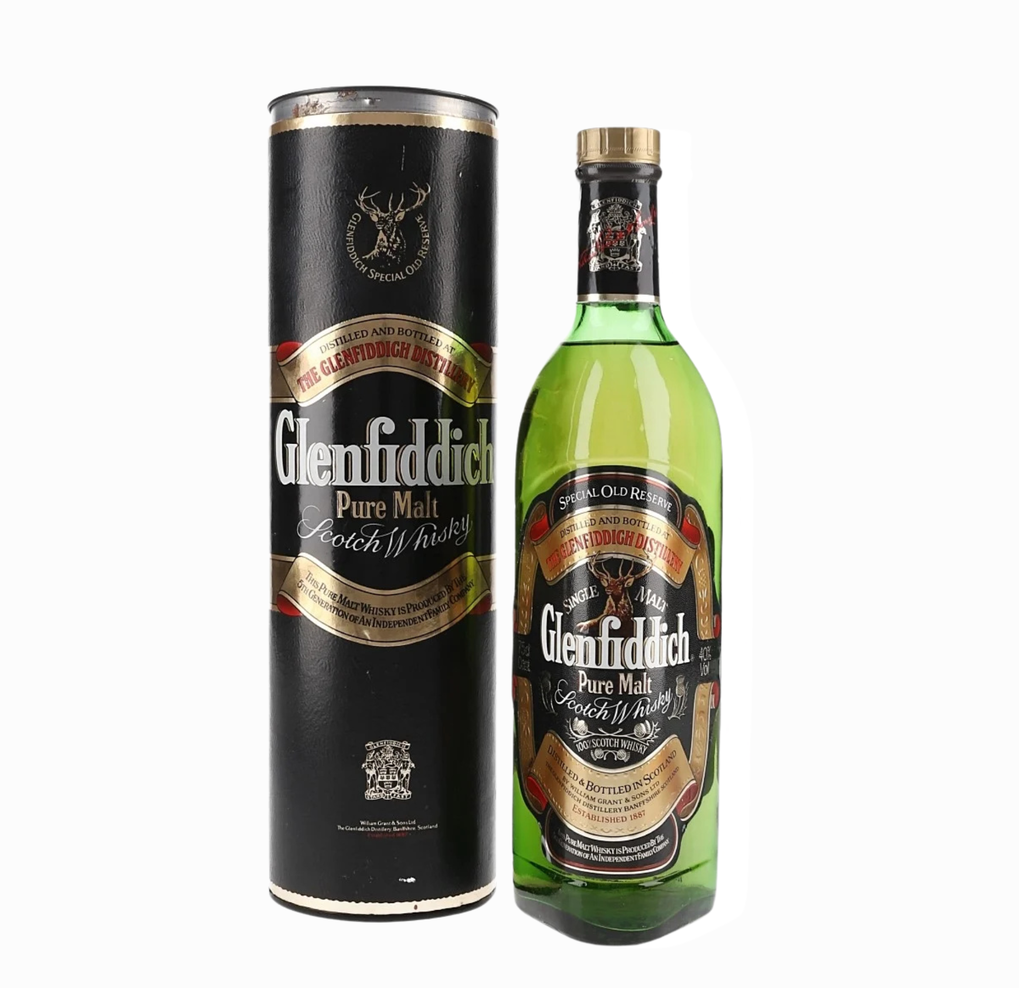 Glenfiddich Special Old Reserve Pure Malt -1980s 70cl 40% Scotland Speyside Whisky 