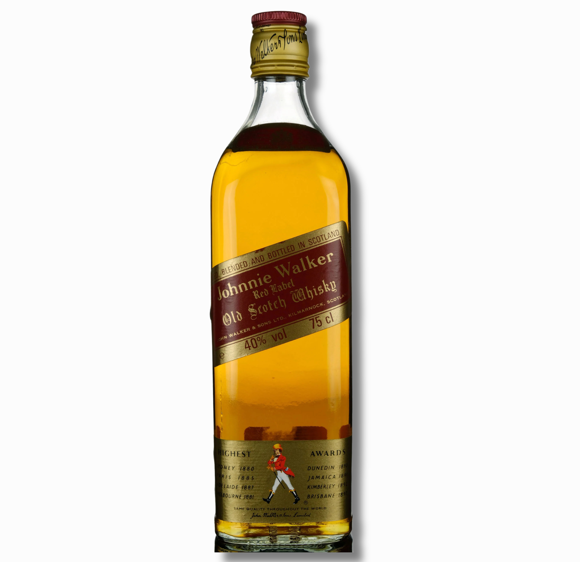 Johnnie Walker Red Label – 1980s 75cl 40% Blended Scotland Whisky 