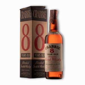 Crabbie 8 Year Old Blended Scotch Whisky 1960's – whisky bottle