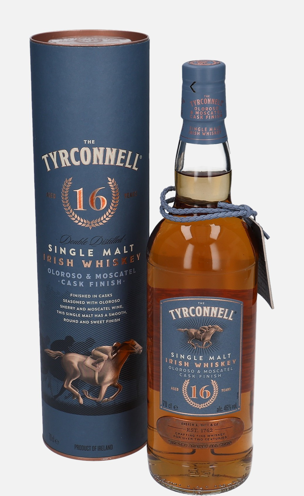 The Tyrconnell 16 years old Single Malt Irish Whiskey Finished in Oloroso & Moscatel Cask 46% Vol, 700 ml Uncategorized
