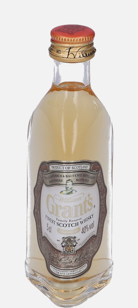 Grant’s Family Reserve Finest Scotch Whisky 40% Vol, 50 ml Uncategorized