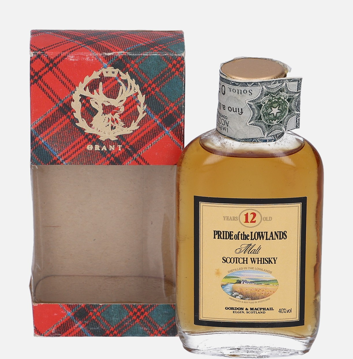 Pride of the Lowlands Gordon & MacPhail 12 years old Malt Scotch Whisky 40% Vol, 50 ml Uncategorized 