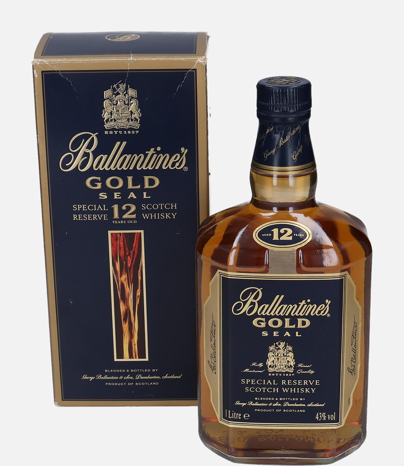 Ballantine’s Gold Seal 12 years old Special Reserve Scotch Whisky 43% Vol, 1000 ml Uncategorized