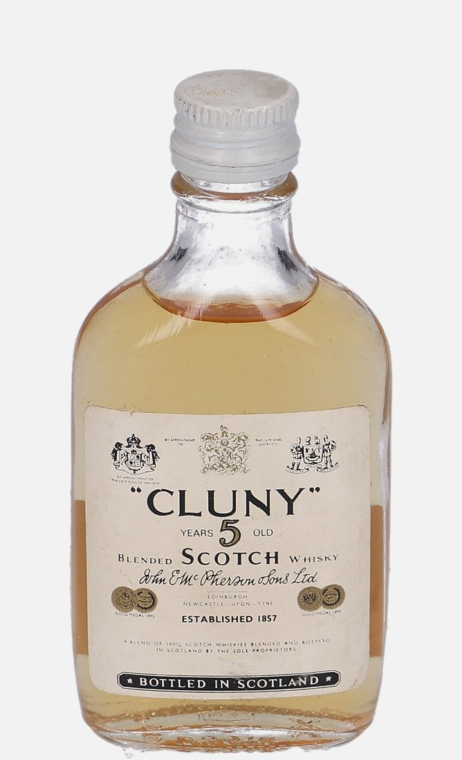 Cluny 5 years old Blended Scotch Whisky 40% Vol, 39 ml Uncategorized 