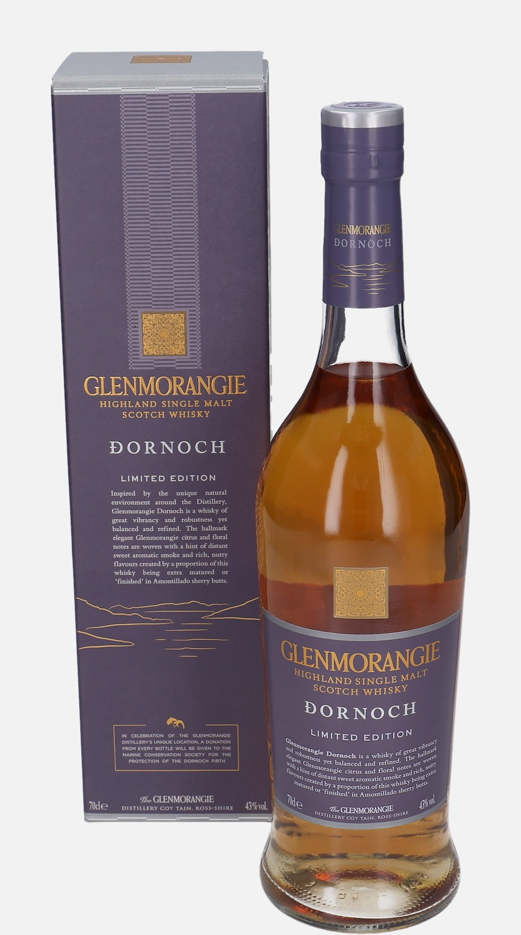 Glenmorangie Dornoch, Original Bottling Highland Single Malt Scotch Whisky 43% Vol, 700 ml Uncategorized 