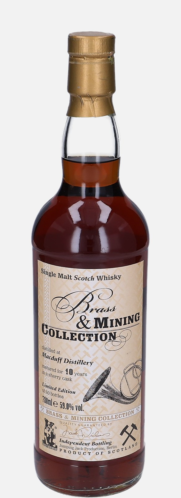 Macduff Jumping Jack Production 10 years old Single Malt Scotch Whisky Matured in Sherry Cask 59% Vol, 700 ml Uncategorized 