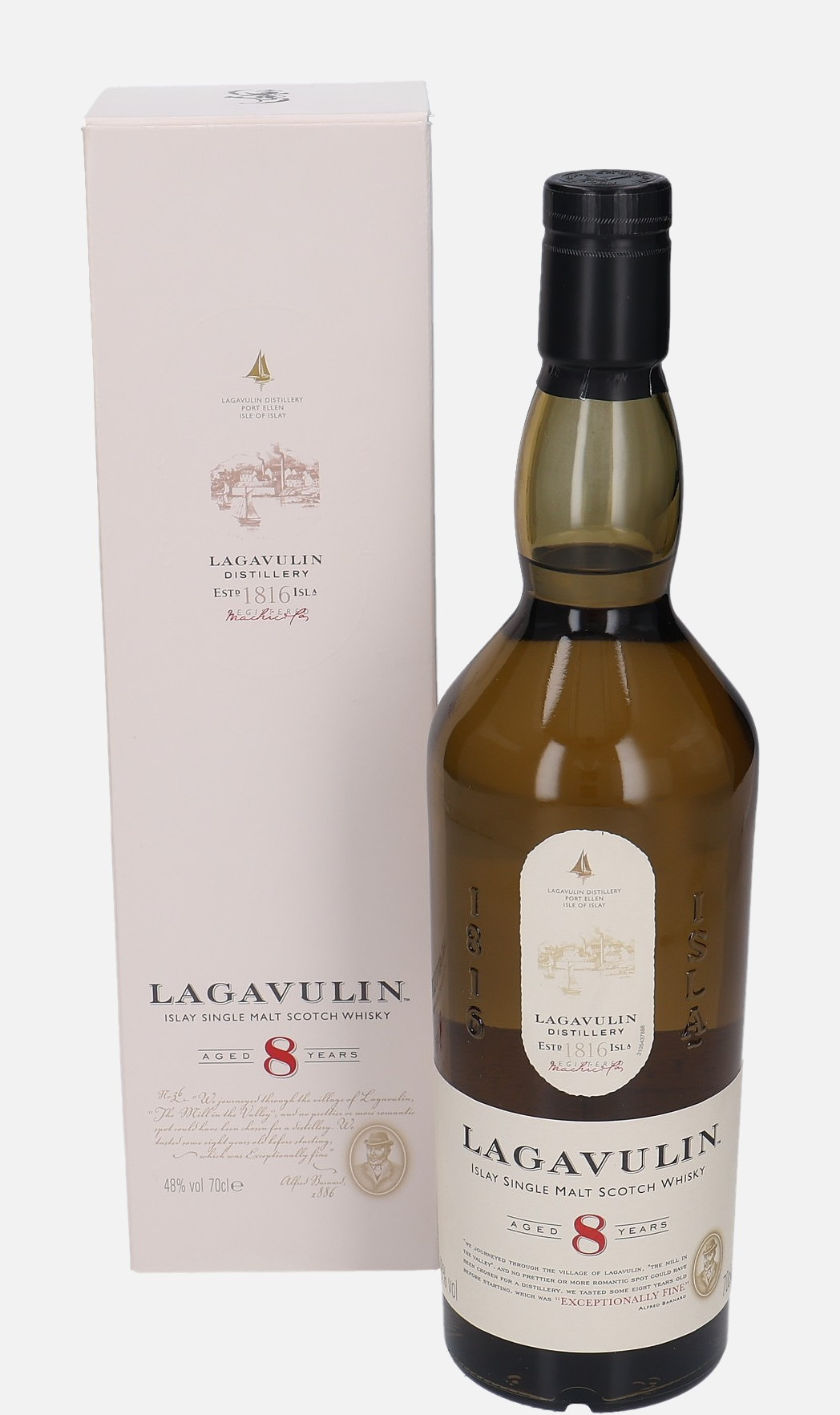 Lagavulin Original Bottling 8 years old Islay Single Malt Scotch Whisky 48% Vol, 700 ml Uncategorized 