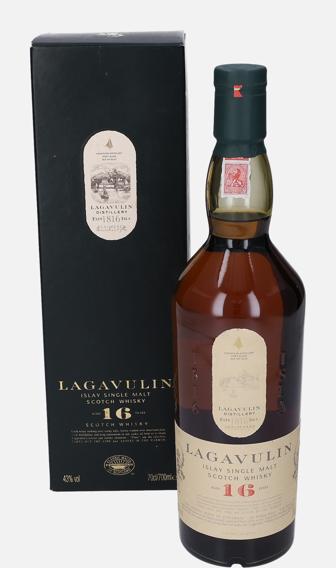 Lagavulin Original Bottling 16 years old Islay Single Malt Scotch Whisky 43% Vol, 700 ml Uncategorized 