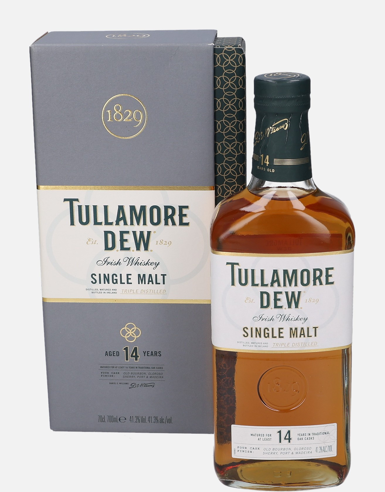 Tullamore Dew 14 years old Irish Whiskey 41.3% Vol, 700 ml Uncategorized 