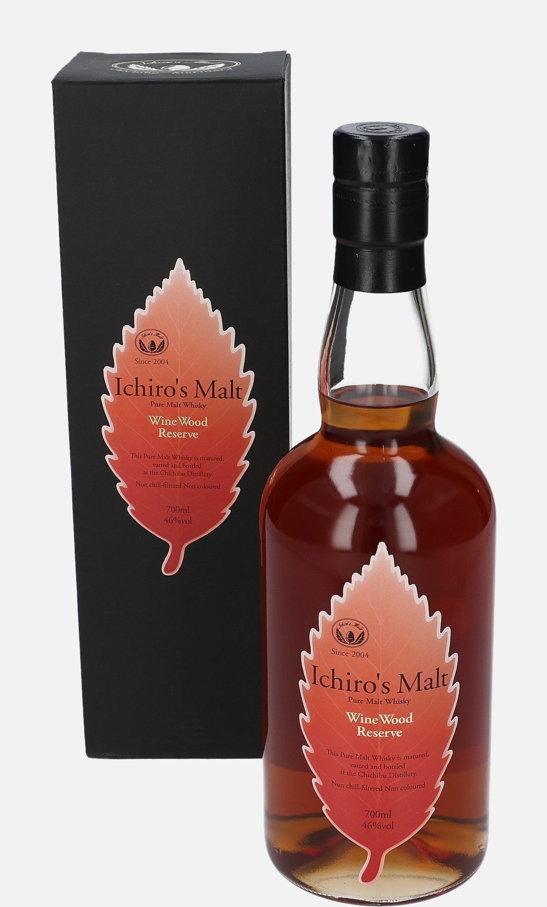 Ichiro’s Malt Wine Wood Reserve, Original Bottling Pure Malt Whisky Matured in Wine Cask 46% Vol, 700 ml Uncategorized 