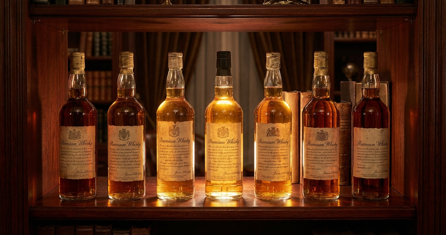 7 Vintage Whisky Bottles Worth More Than You Think
