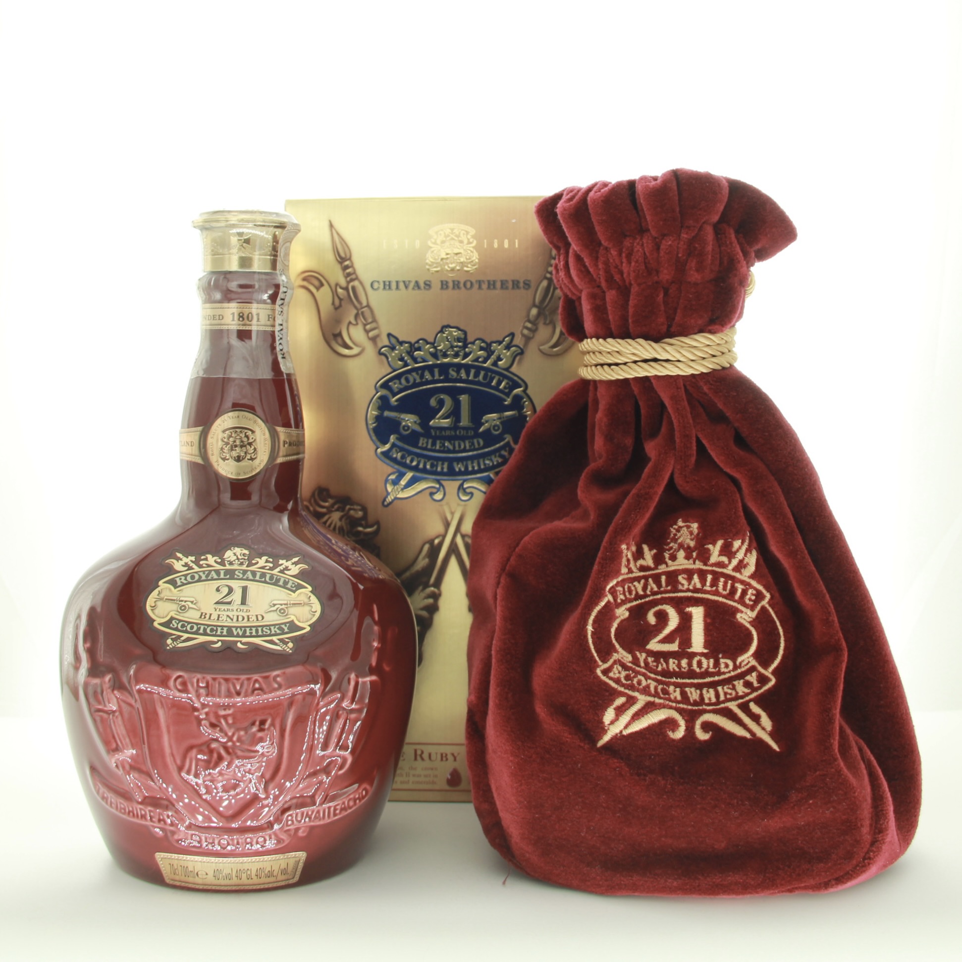 Royal Salute 21 Year Old Ruby Flagon (2000s Edition) 70cl 40% Scotland Whisky
