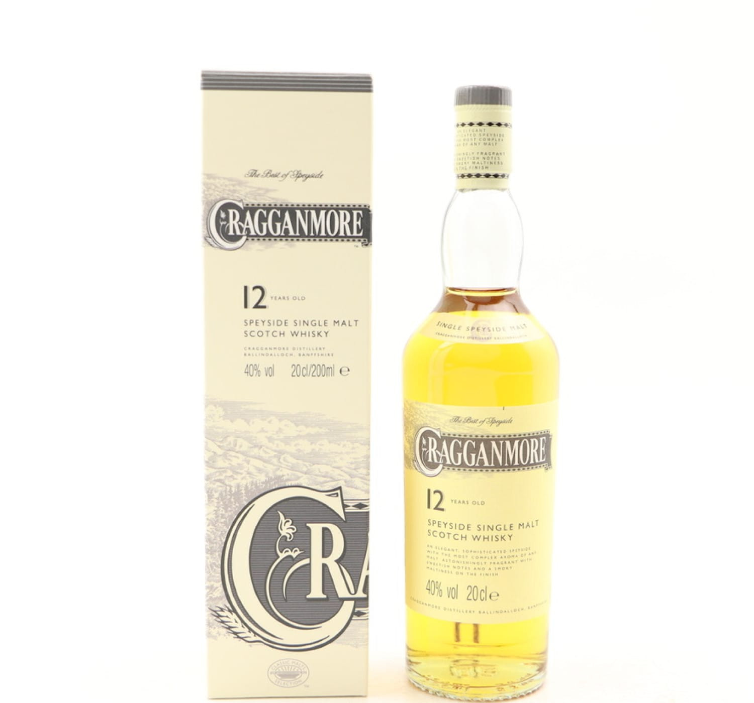 Cragganmore 12 Year Old 20cl Whisky 