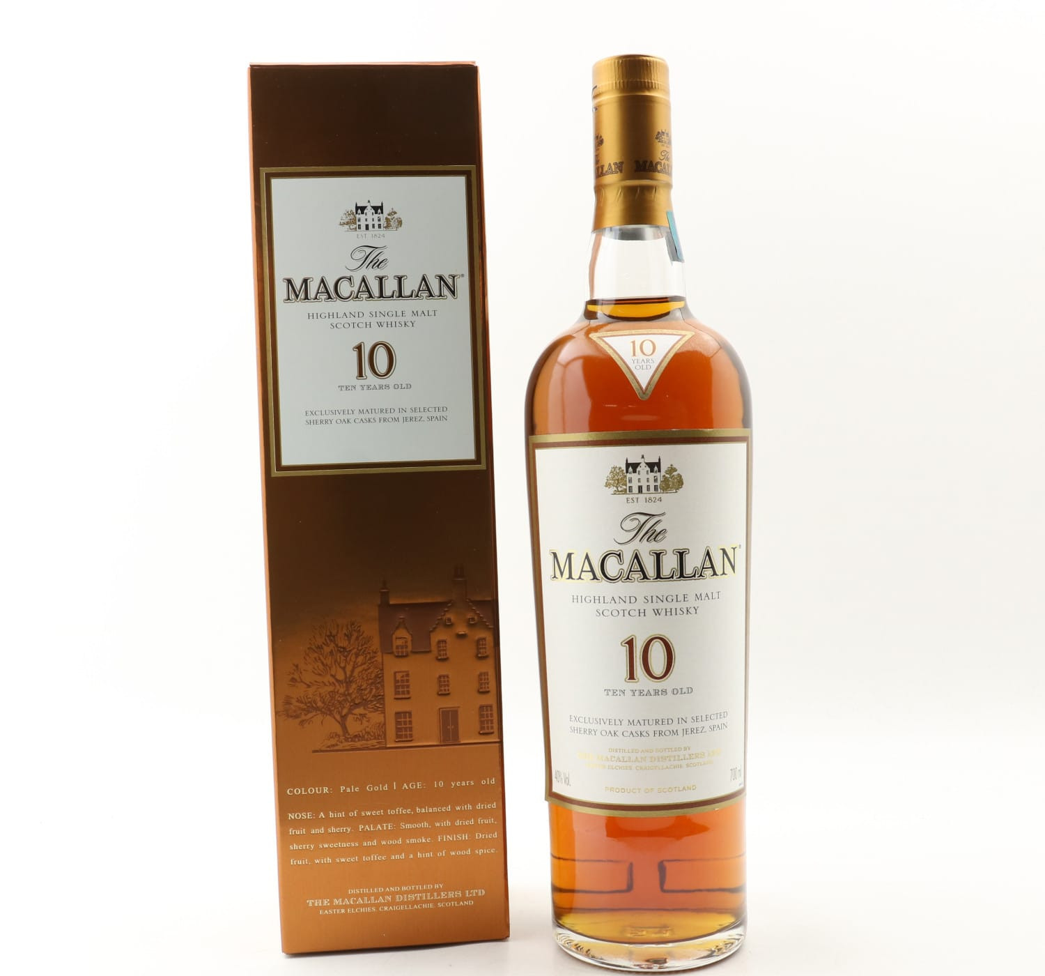 Macallan 10 Year Old 70cl 40% Whisky 