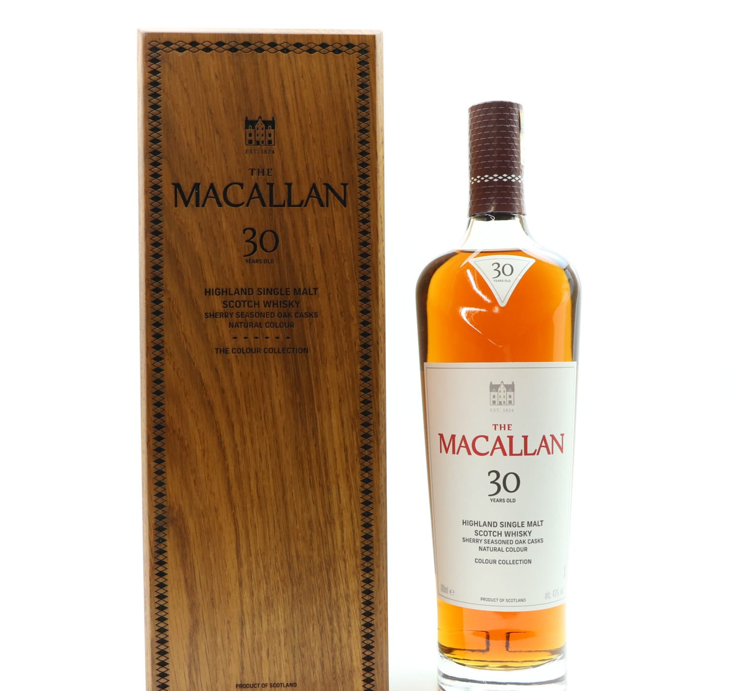 Macallan 30 Year Old Colour Collection Whisky 