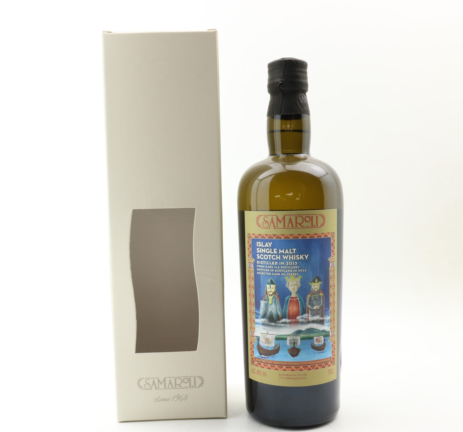 Caol Ila 2013 Samaroli For TheWhiskyBarrel.com 15th Anniversary Whisky 