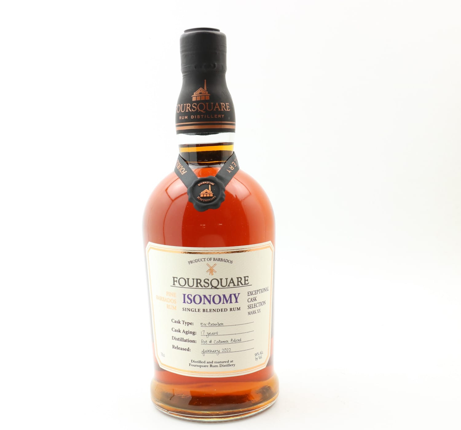Foursquare 17 Year Old Isonomy Exceptional Cask Selection Mark XX Whisky 