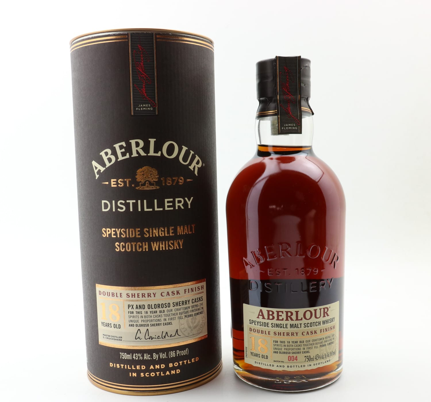 Aberlour 18 Year Old Double Sherry Cask Batch #04 75cl Whisky