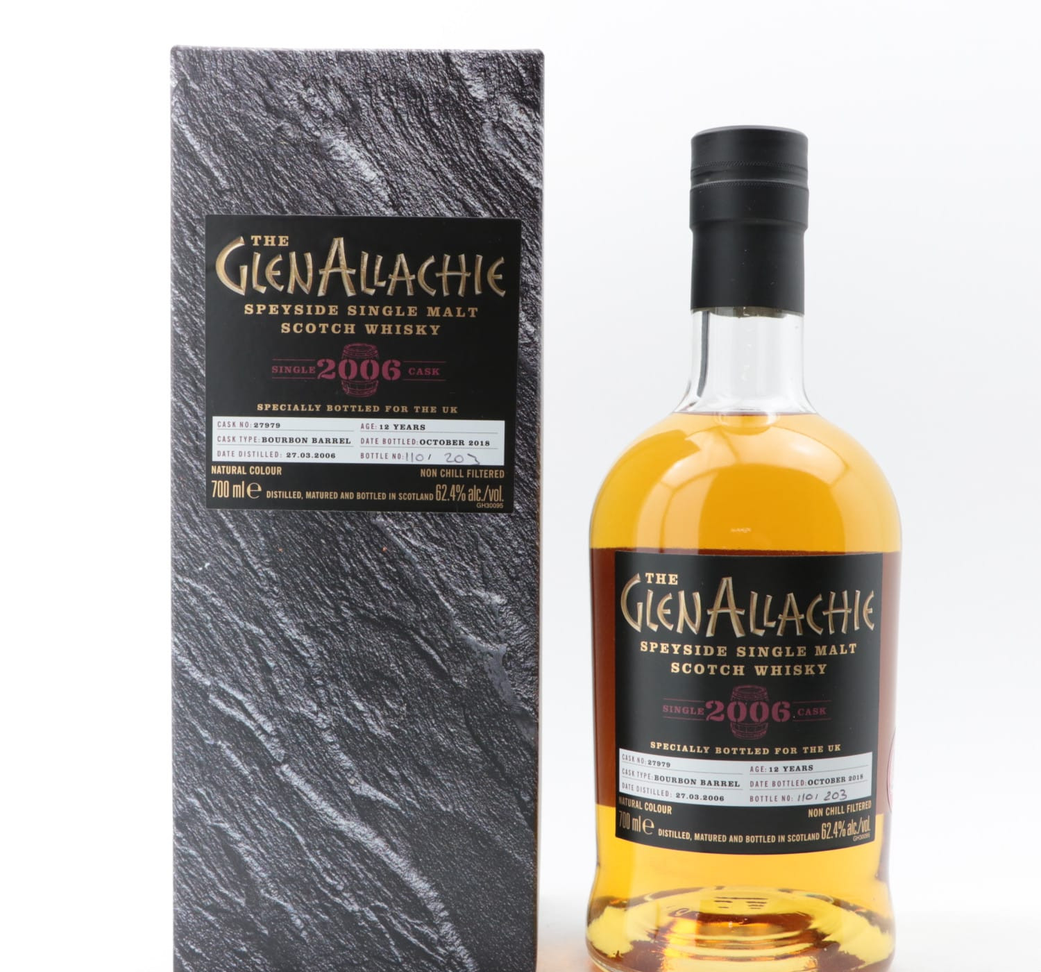 GlenAllachie 2006 12 Year Old Single Cask #27979 UK Exclusive Whisky 