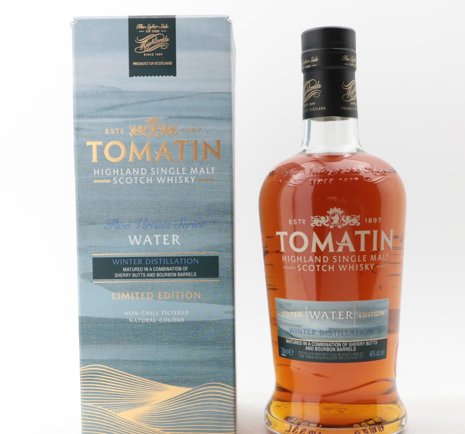 Tomatin Five Virtues Series Water Whisky 