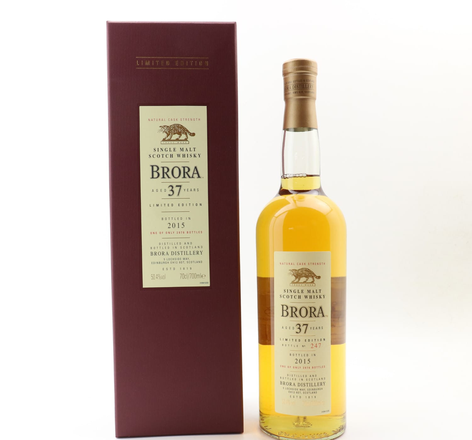 Brora 37 Year Old 2015 Release Whisky 