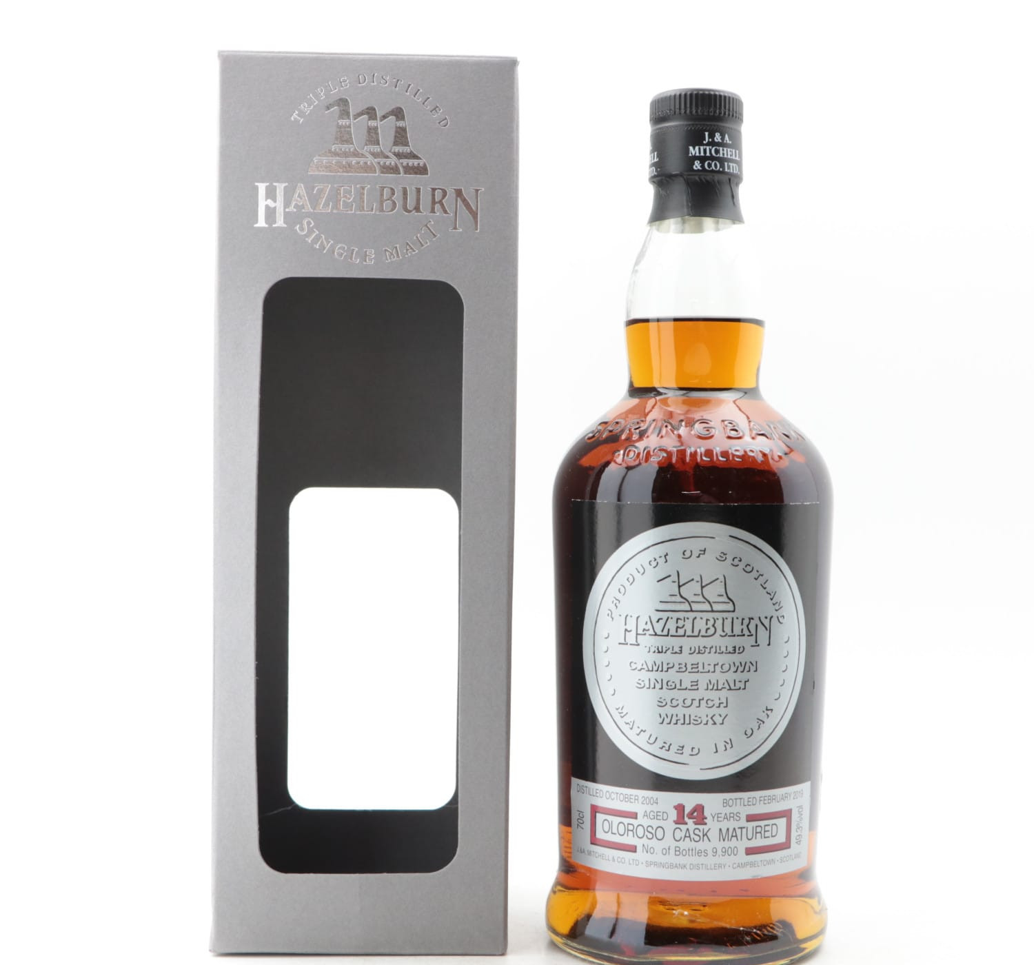 Hazelburn 2004 14 Year Old Oloroso Cask Whisky 