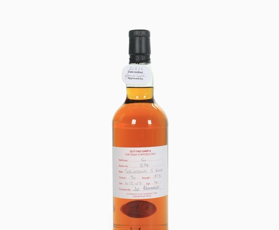 Springbank – 14 Year Old (2007) Duty Paid Sample (Refill Burgundy Hogshead) Whisky 