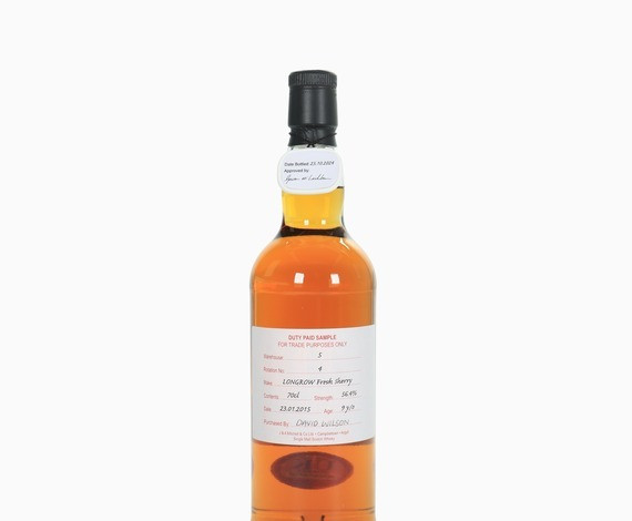 Longrow – 9 Year Old (2015) Duty Paid Sample (Fresh Sherry) Whisky 