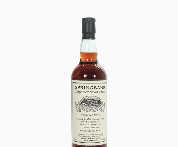 Springbank – 23 Year Old (2001) Single Cask #146 (Private Bottling) Whisky 