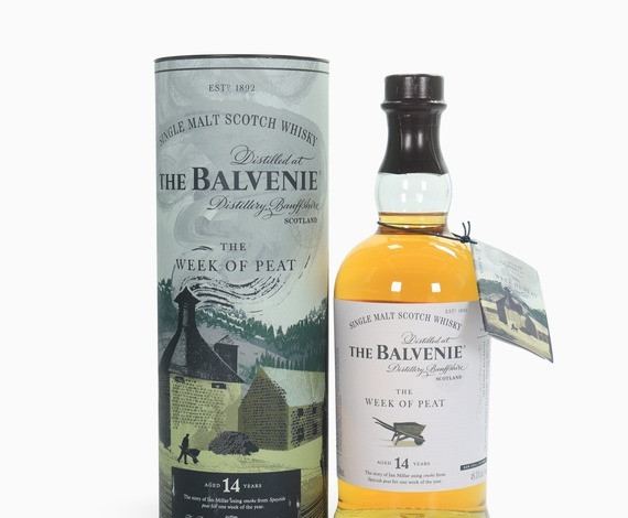 Balvenie – 14 Year Old (The Week Of Peat) Stories Range Whisky 