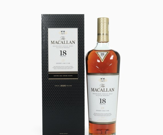 Macallan – 18 Year Old (2020) Sherry Oak Whisky 