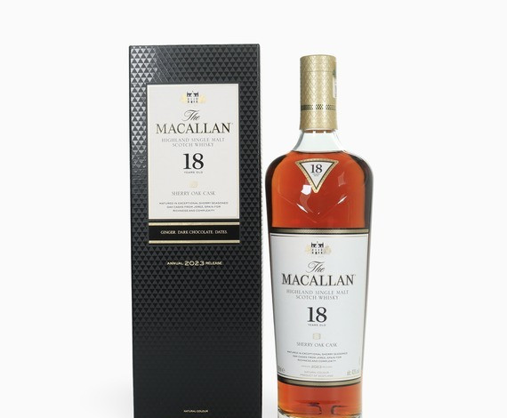 Macallan – 18 Year Old (2023) Sherry Oak Whisky 