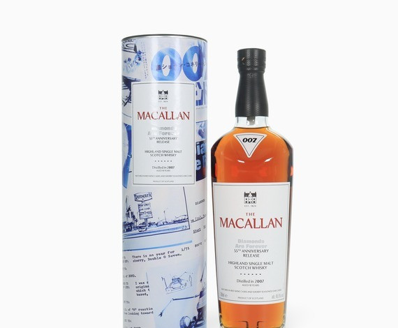 Macallan – 18 Year Old (2007) James Bond Diamonds Are Forever 55th Anniversary Whisky 