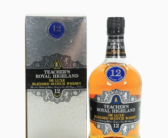 Teacher’s – 12 Year Old (1980s) 75cl Whisky