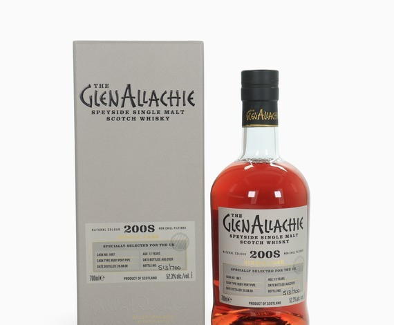 Glenallachie – 12 Year Old (2008) Single Cask #1867 (UK Exclusive) Whisky 