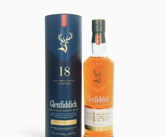 Glenfiddich – 18 Year Old (Small Batch) Whisky 