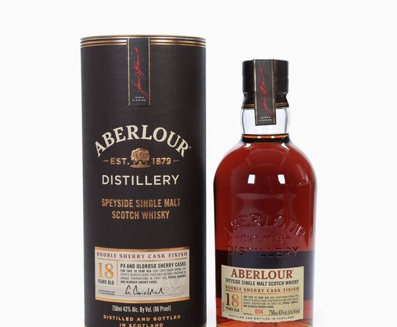 Aberlour – 18 Year Old (Double Sherry Cask Finish) 75cl Whisky 