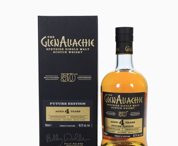 Glenallachie – 4 Year Old (Billy Walker 50th Anniversary) Future Edition Whisky 