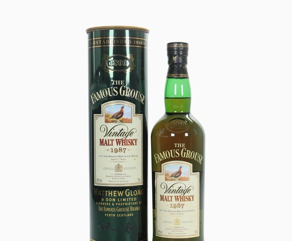 Famous Grouse – 12 Year Old (1987) Vintage Whisky 