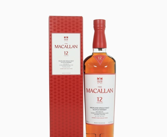 Macallan – 12 Year Old (Sherry Oak) Whisky 